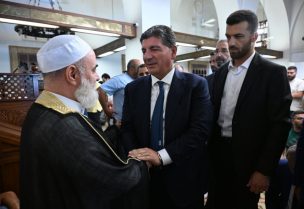 الشيخ بهاء الحريري في صلاة الجمعة اليوم من مسجد الوفاء في طرابلس