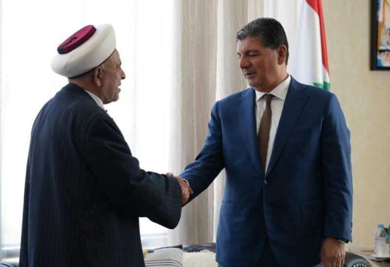 الشيخ بهاء رفيق الحريري يستقبل الشّيخ حسن الرفيع