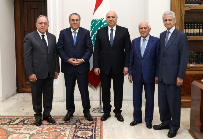الرئيس عون خلال لقائه وفد "مؤتمر الاقتصاد الاغترابي الرابع"