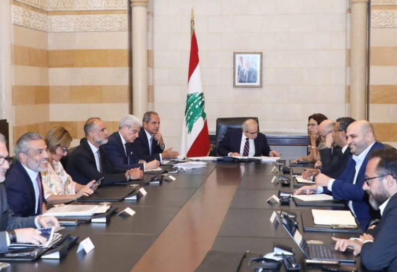 رئيس مجلس الوزراء الدكتور نواف سلام يترأس اجتماعاً للهيئة الوطنية للمياه