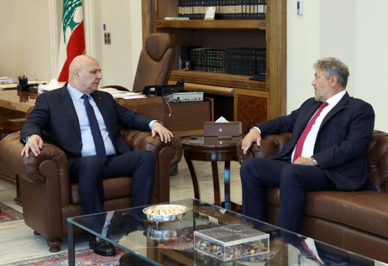 رئيس الجمهورية جوزاف عون مع النائب نعمة افرام