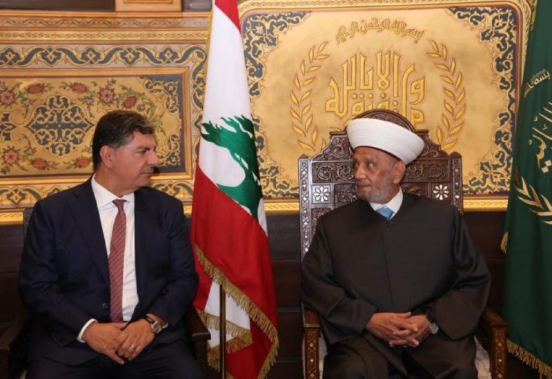 الشيخ بهاء الحريري يلتقي مفتي الجمهورية اللبنانية الشيخ عبد اللطيف دريان