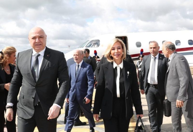 رئيس الجمهورية العماد جوزاف عون، واللبنانية الأولى السيدة نعمت عون