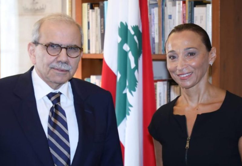 استقبل سلام، المندوبة الدائمة للبنان لدى اليونسكو السفيرة هند درويش