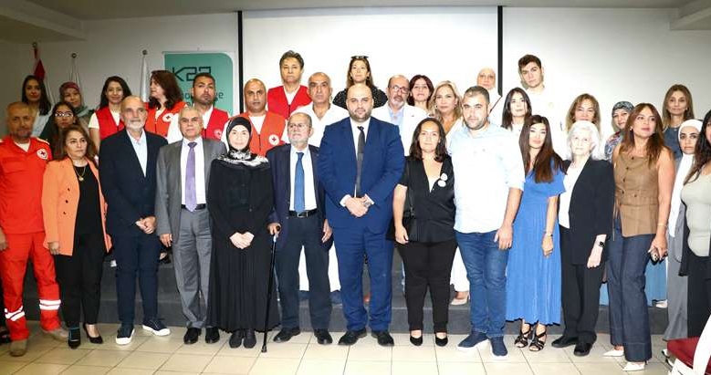وزير الصحة العامة الدكتور ركان ناصر الدين خلال اطلاقه مبادرة كارول