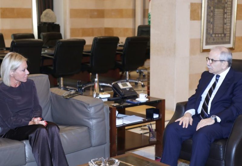 رئيس مجلس الوزراء نواف سلام يستقبل المنسقة الخاصة للأمم المتحدة في لبنان جينين هينيس-بلاسخارت