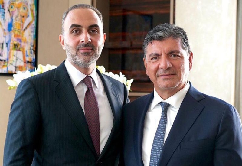 الشيخ بهاء الحريري و السيد عبدالرحمن نزيه الحريري