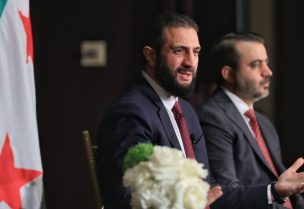 الرئيس السوري أحمد الشرع