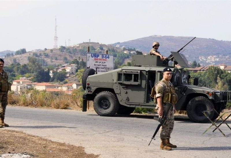 عناصر من الجيش اللبناني