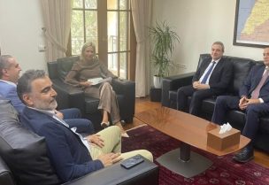وفد من الحزب التقدمي الاشتراكي يزور ممثلة الأمم المتحدة في لبنان جينين هينيس-بلاسخارت