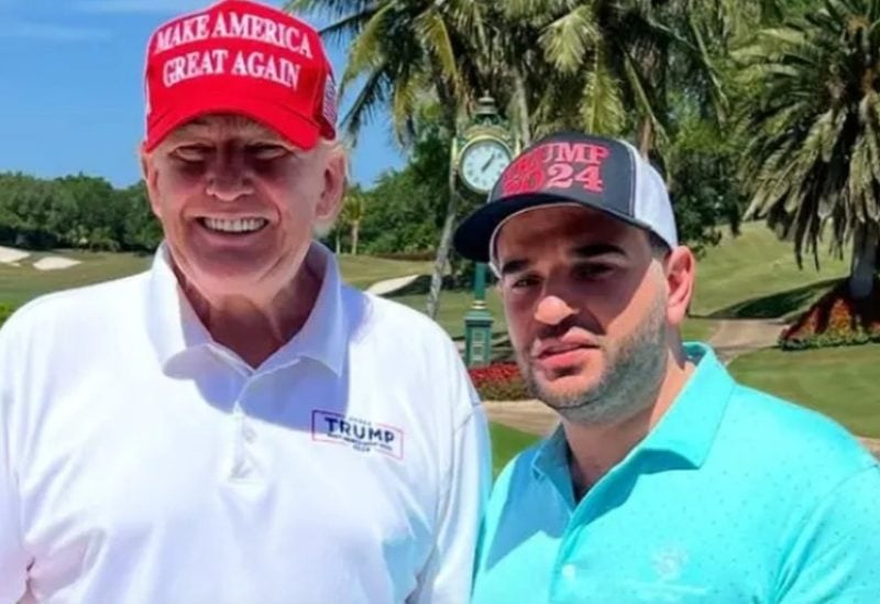 ترامب ومارك سافايا (الصورة من حساب سافايا على انستغرام )