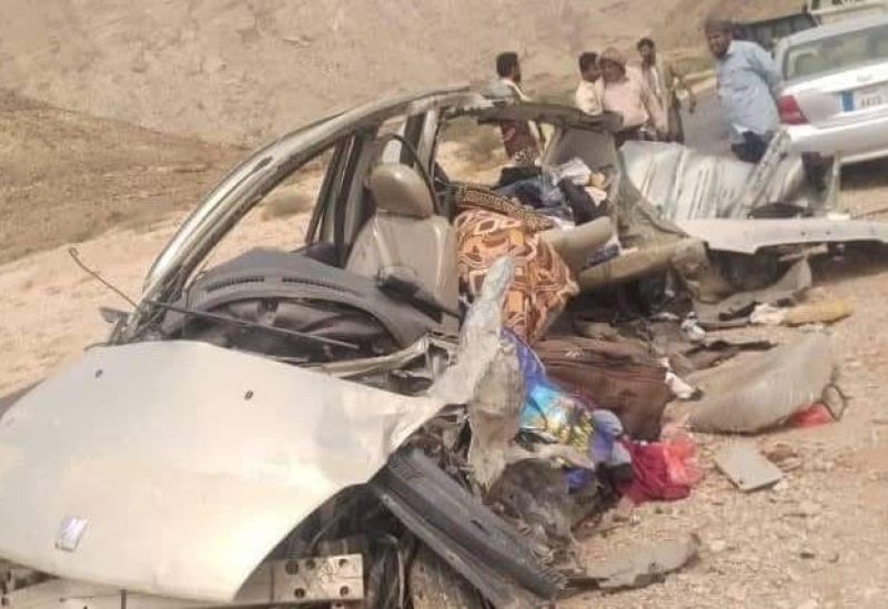 حادث مروري بشرق اليمن
