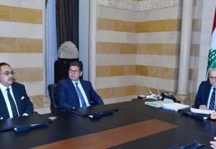 رئيس مجلس الوزراء نواف سلام يلتقي مدير المخابرات المصرية اللواء حسن محمود رشاد