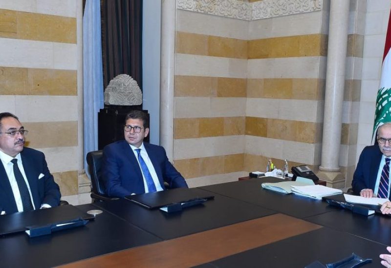 رئيس مجلس الوزراء نواف سلام يلتقي مدير المخابرات المصرية اللواء حسن محمود رشاد
