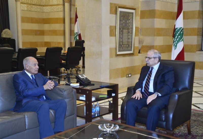 رئيس الحكومة نواف سلام يستقبل الأمين العام لجامعة الدول العربية أحمد أبو الغيط