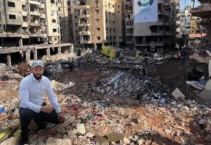 بيني وكسلر في الضاحية الجنوبية لبيروت