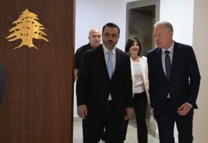 وزير الخارجية والمغتربين يوسف رجي، وزير الخارجية في الجمهورية العربية السورية أسعد الشيباني