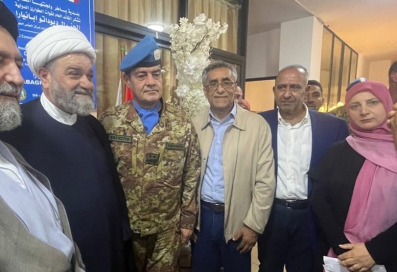 القائد العام لليونيفيل الجنرال ديوداتو ابنيارا بلدة ياطر الجنوبية