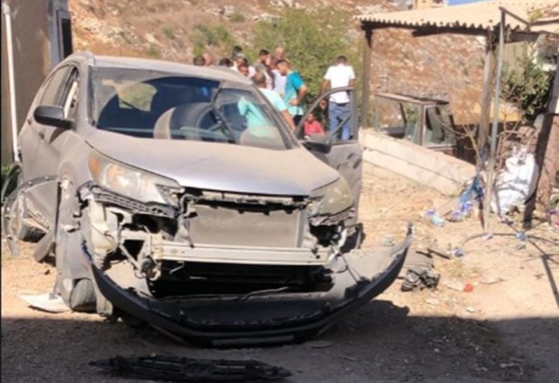 استهداف سيارة في ديرعامص