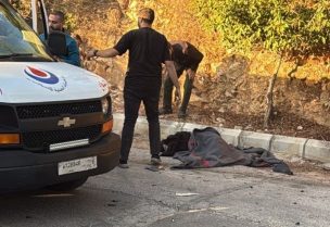 غارة جوية بصاروخ موجه مستهدفة دراجة نارية في طلعة شوكين