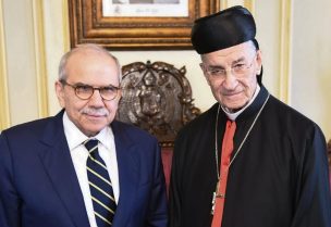 الرئيس نواف سلام والبطريرك الراعي