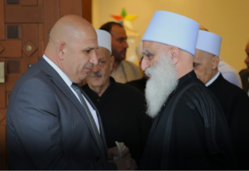 العميد الركن عماد خريش وشيخ العقل