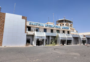 مطار الخرطوم الدولي في السودان