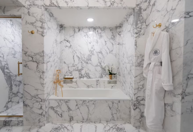 تجديد فاخر في البيت الأبيض يثير الجدل بعد تغييرات ترامب المتكررة