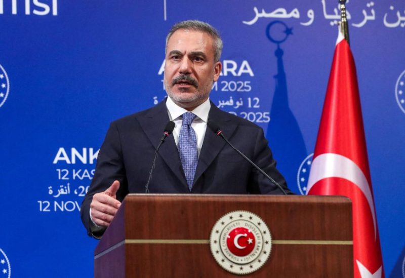 وزير الخارجية التركي هاكان فيدان. رويترز