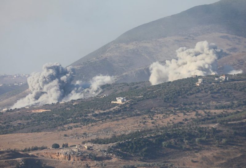 غارات اسرائيلية تستهدف الجنوب اللبناني. رويترز