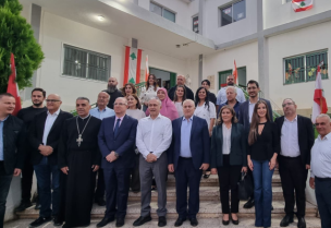 وزير العمل الدكتور محمد حيدر يزور ليسيه سان نيقولا