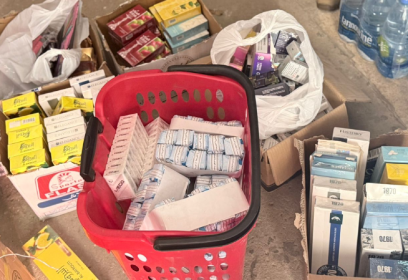 الريجي تواصل حملاتها,ضبط سجائر ومعسّل مهرّب في عكار