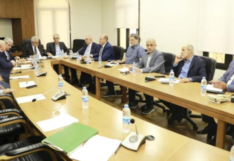 لجنة الاشغال العامة والنقل والطاقة والمياه