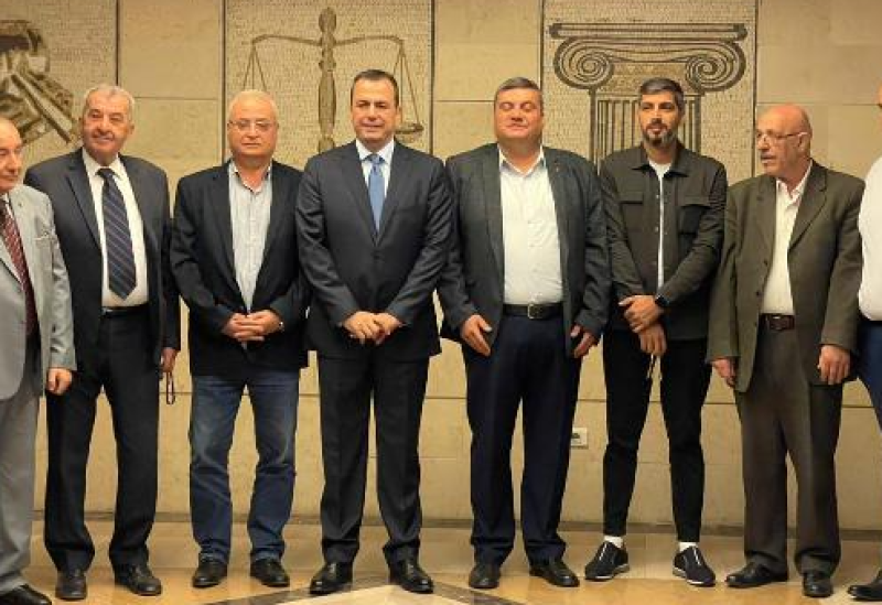 وفد نقابي يزور نقابة المحامين في الشمال لمتابعة حقوق العمال