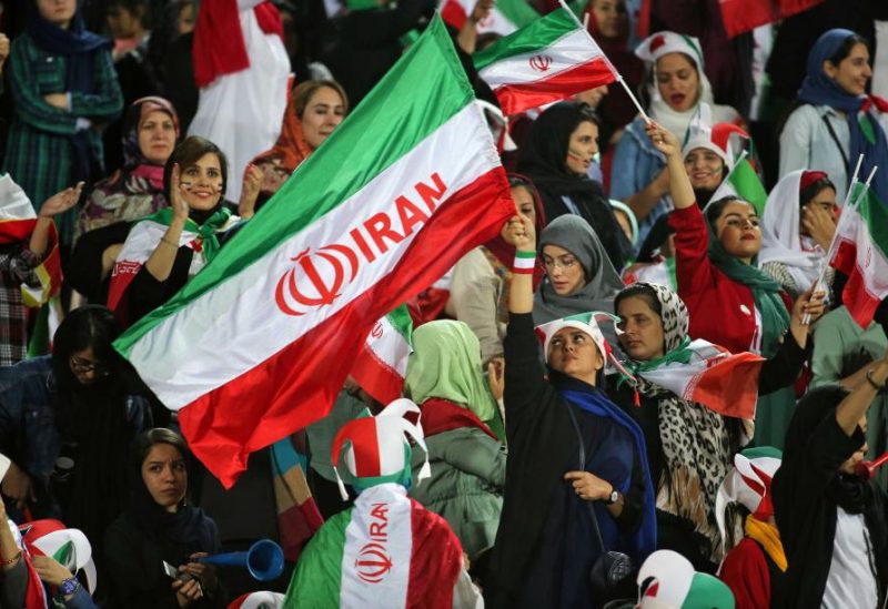 مشجعو المنتخب الإيراني لكرة القدم