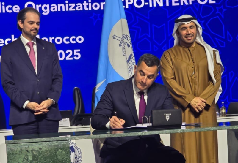 المدير العام لقوى الأمن الداخلي اللواء رائد عبدالله، ممثلاً الحكومة اللبنانية