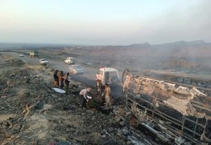 حادث مروري مروع بجنوب اليمن