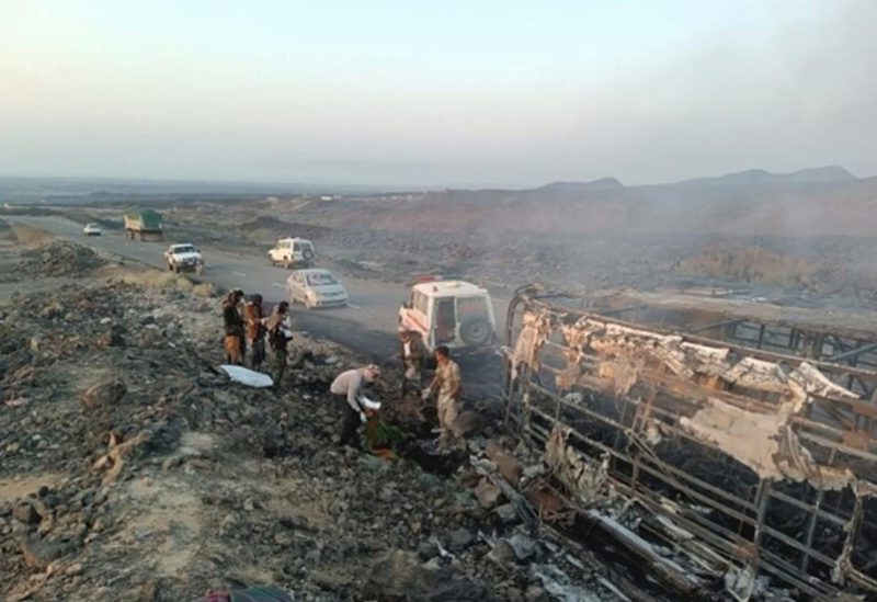 حادث مروري مروع بجنوب اليمن