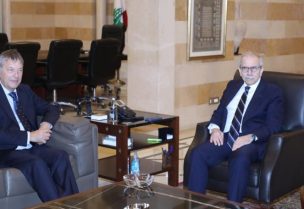الرئيس سلام مع المفوض العام لوكالة الأونروا فيليب لازاريني