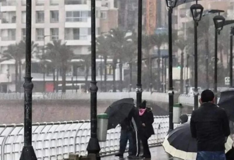منخفض جوي ماطر يضرب لبنان