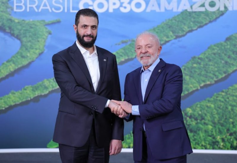 الرئيس السوري أحمد الشرع يلتقي بنظيره البرازيلي لويس إيناسيو لولا دا سيلفا في البرازيل