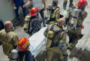 انتشال جثث المفقودين الثلاثة من داخل المعمل في أنفة
