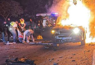 غارة إسرائيلية على سيارة في كفر رمان بجنوب لبنان
