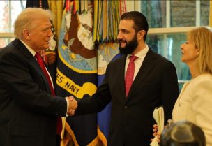 الرئاسة السورية تنشر صوراً للقاء الرئيس السوري أحمد الشرع والرئيس الأمريكي دونالد ترامب