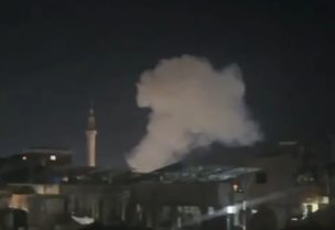 الغارة الإسرائيلية التي استهدفت مخيم عين الحلوة جنوبي لبنان