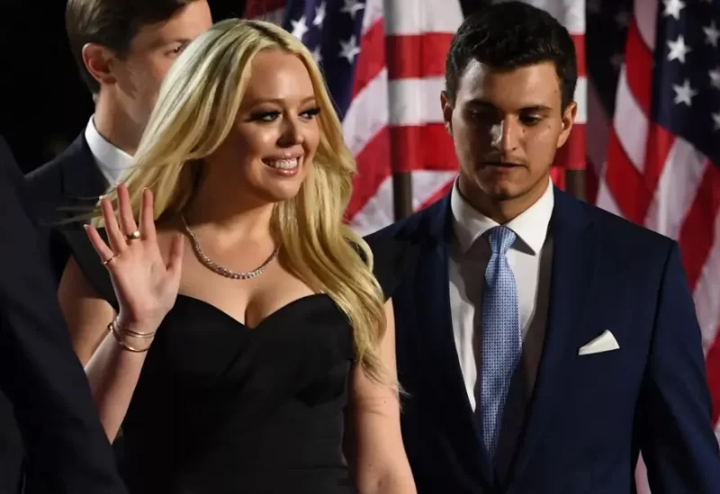 تيفاني ترامب وزوجها اللبناني مايكل بولس