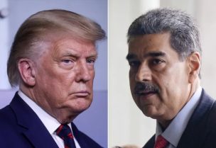 الرئيس الأمريكي دونالد ونظيره الفنزويلي نيكولاس مادورو