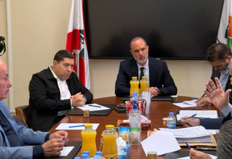 اجتماع متابعة في بلدية جونيه برئاسة وزير الأشغال العامة والنقل فايز رسامني