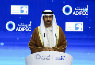 سلطان أحمد الجابر الرئيس التنفيذي لشركة بترول أبوظبي الوطنية (أدنوك)