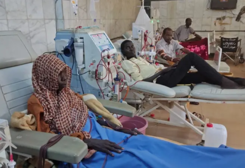 من أحد المستشفيات في السودان